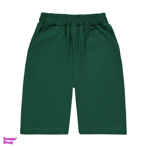 ست تیشرت و شلوارک پسرانه مادر مدل آرتا کد AM-MA-Arta رنگ سفید