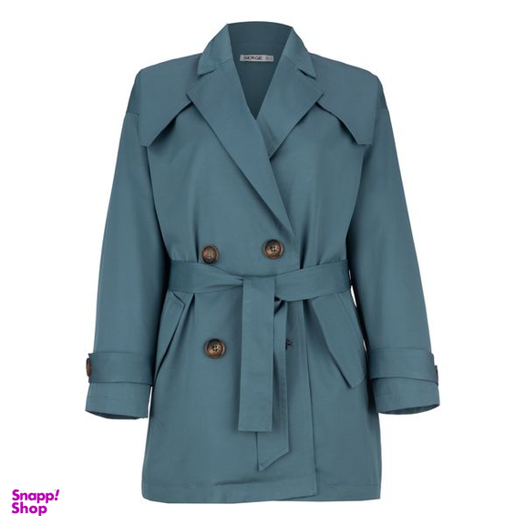 بارانی زنانه مدل 228141 رنگ آبی