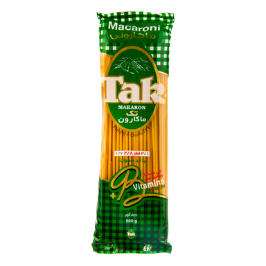 اسپاگتی قطر 2.8 غنی شده تک ماکارون وزن 500 گرم