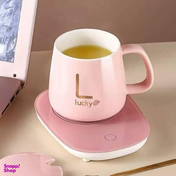 ماگ حرارتی لاکی کد 1401 به همراه گرمکن برقی