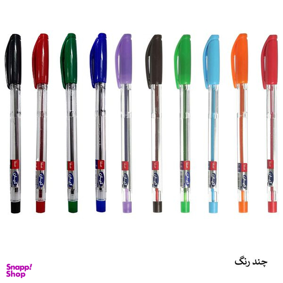 خودکار کیان قطر نوشتاری 1 میلی متر بسته 10 عددی