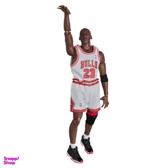 اکشن فیگور مافکس بسکتبال مایکل جردن طرح Michael Jordan Chicago Bulls Sefid