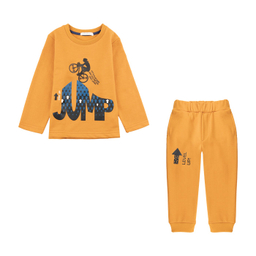 ست تیشرت و شلوار پسرانه فیورلا مدل JUMP کد 34555