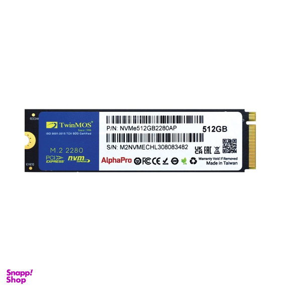 حافظه SSD اینترنال توین موس مدل AlphaPro NVMe M.2