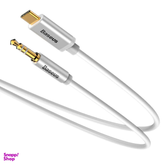 کابل انتقال صدا 3.5 میلی متری به Type-c بیسوس مدل M01 طول 1.2 متر