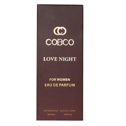 ادو پرفیوم زنانه کوبکو مدل  love night حجم 100 میلی لیتر