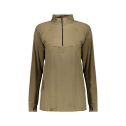 تونیک ورزشی زنانه پانیل رنگ خاکی