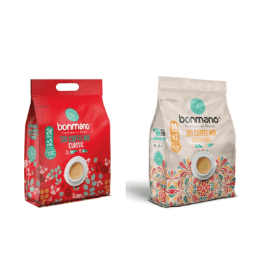 کافی میکس 1×3 کلاسیک و کافی میکس 1×2 بدون شکر بن مانو مجموعه ۲ عددی