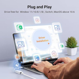 تبدیل USB 2.0 به Ethernet یوگرین مدل CR110 کد 20253