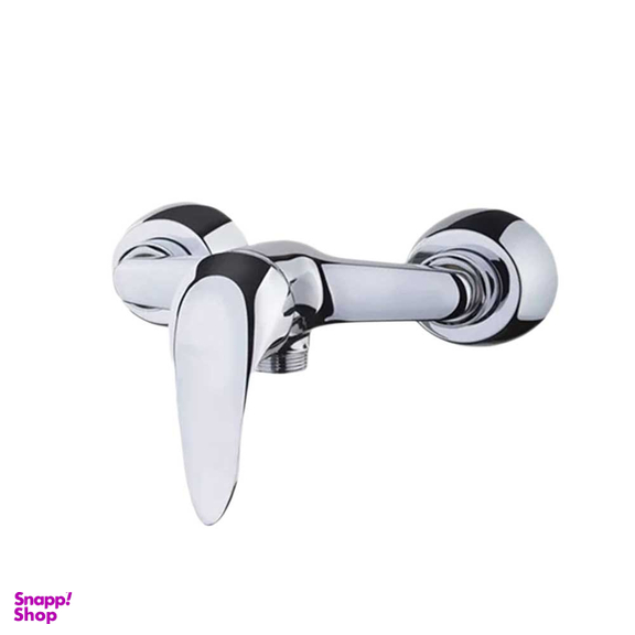 شیر آفتابه نقره ای براق کد 4444