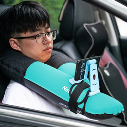 بالش بادی گردنی نیچرهایک مدل Multifunctional Extended U-Shaped Inflatable Pillow کد ZT004