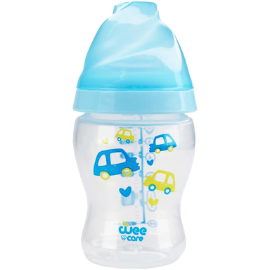 شیشه شیر وی کر مدل MomSense پروپیلن دهانه عریض کد B323 گنجایش 180 میلی لیتر