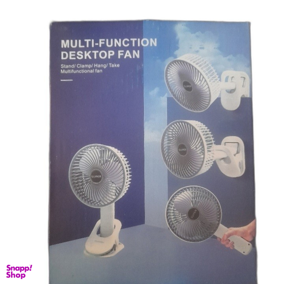 پنکه شارژی مدل desktop super کد 6336