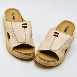 صندل زنانه دوریس مدل شهرزاد کد 03 رنگ کرم