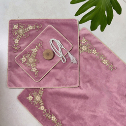 سجاده و جانماز سرمه دوزی صفاهوم مدل عروس