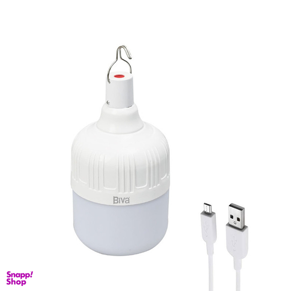 چراغ آویز چادر بیوا مدل Metal Hook نور مهتابی