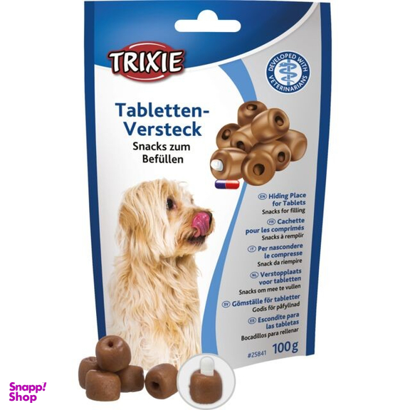 تشویقی قرص خوران سگ تریکسی مدل Tabletten versteck وزن 100 گرم