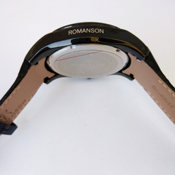ساعت عقربه ای مردانه رومانسون مدل بندچرمی کرنوگراف کد 25