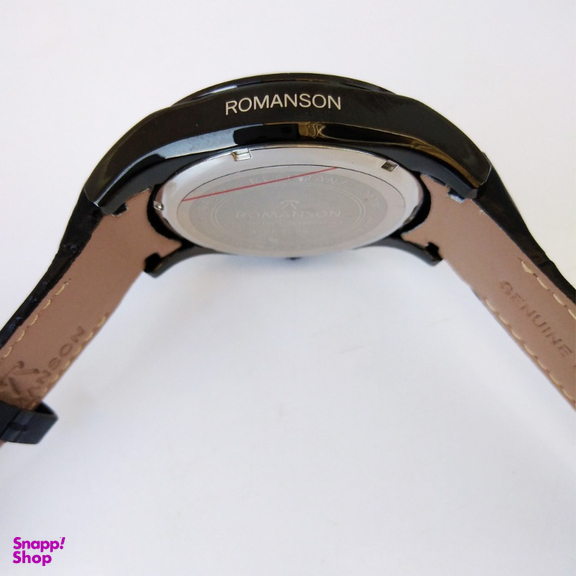 ساعت عقربه ای مردانه رومانسون مدل بندچرمی کرنوگراف کد 25