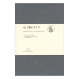 دفتر 60 برگ یوروپن مدل Soft Cover Notebook Slim