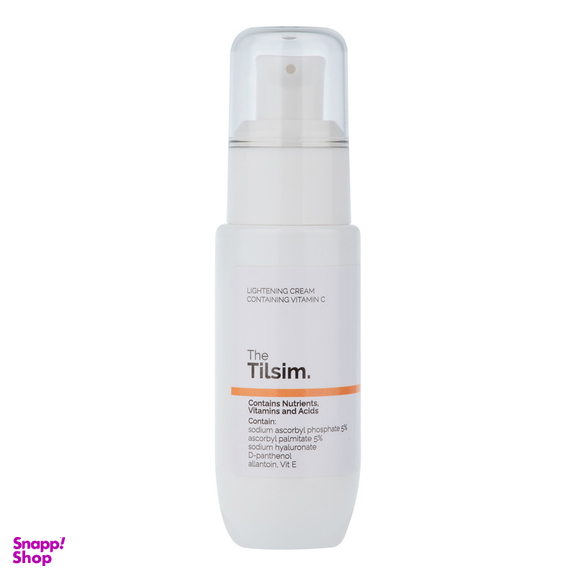 کرم روشن کننده دست و صورت تیلسیم مدل ویتامین C حجم 50 میلی لیتر