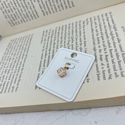 آویز گردنبند زنانه ژوپینگ مدل مکعب کد N4610