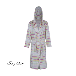 حوله پالتویی ابراهیمی یزد مدل راه راه سایز 110 سانتی‌متر