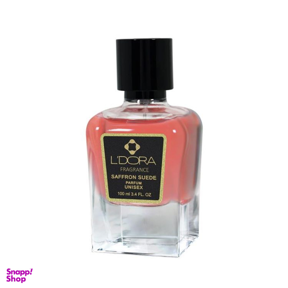 پرفیوم لدورا فرگرنس مدل SAFFRON SUEDE حجم ۱۰۰ میلی لیتر