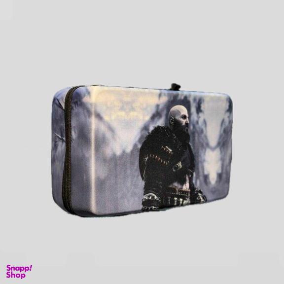 کیف حمل کنسول بازی طرح God of War Ragnarok مناسب سونی PS5 SLIM