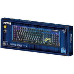 کیبورد باسیم مخوص بازی ریزر مدل Blackwidow V4 X Fortnite Yellow Switches کد 13