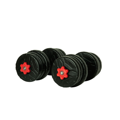 دمبل رادیس فیت مدل DVP-7-mix1 وزن 7 کیلوگرم بسته 2 عددی