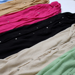 شال زنانه آنالیا مدل نخی خنک وال اسلپ کد ana-7027