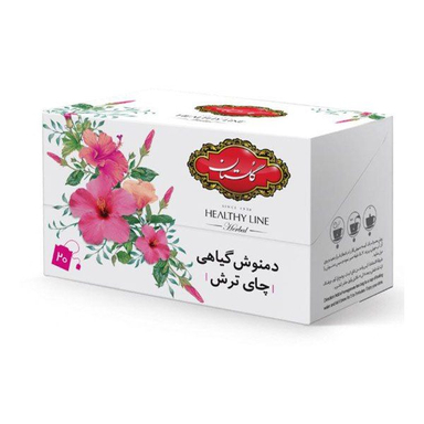 دمنوش گیاهی چای ترش گلستان بسته 20 عددی