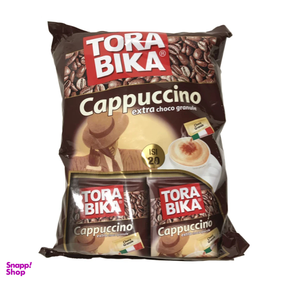 کاپوچینو تورابیکا وزن 500 گرم بسته 20 عددی