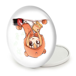 آینه جیبی خندالو طرح اومارو انیمه تومو داچی گیم Tomodachi Game مدل تاشو کد 18465