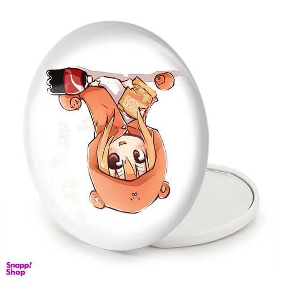 آینه جیبی خندالو طرح اومارو انیمه تومو داچی گیم Tomodachi Game مدل تاشو کد 18465