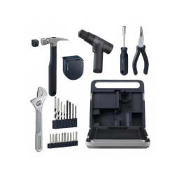 مجموعه ابزار 8 پارچه هوتو مدل HOTO 12V Brushless Drill Tool QWDZGJ002