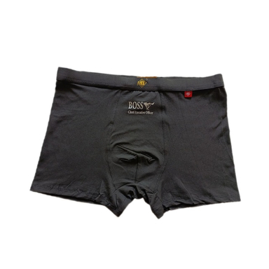 شورت مردانه طرح Boss کد 90 رنگ مشکی
