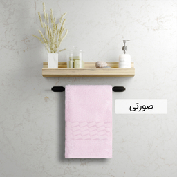 حوله دستی دنیز طرح آرتا سایز 40×80 سانتی متر