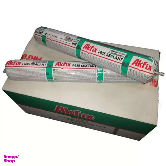 چسب کالباسی پلی اورتان آکفیکس مدل P635 رنگ سفید