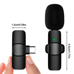 میکروفن یقه ای بی سیم مدل K9 Dual Type-C