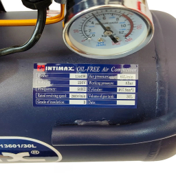 کمپرسور باد سایلنت اینتیمکس مدل 13601 حجم 30 لیتر