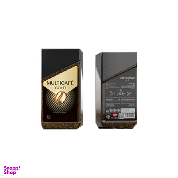 قهوه فوری گلد مولتی کافه وزن 100 گرم