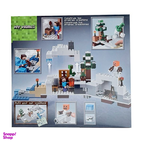 لگو سری ماینکرافت مدل The Snow Hideout