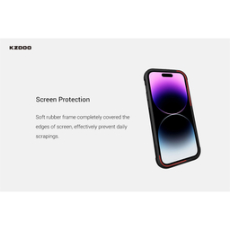 کاور کی-زد دوو مدل Mag Ares مناسب برای گوشی موبایل اپل iPhone 13 / 14