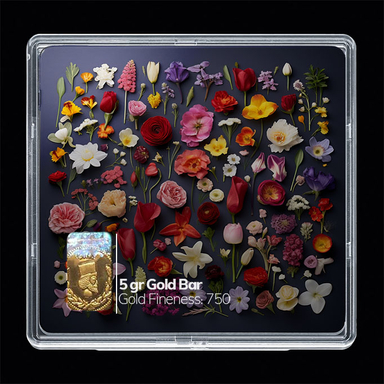 شمش طلا 18 عیار مدوپد مدل SG10580