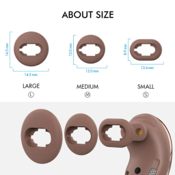 سری ایرفون آهااستایل مدل PT132 مناسب سامسونگ Galaxy Buds Live بسته 6 عددی
