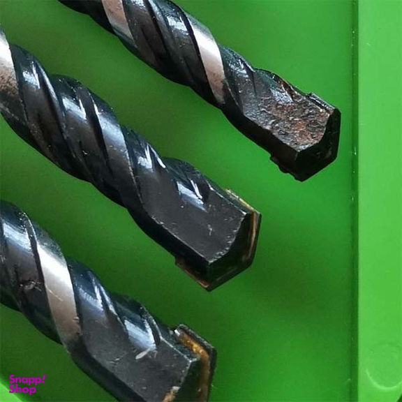 مته الماسه ولف مدل شیار دوبل مجموعه 8 عددی