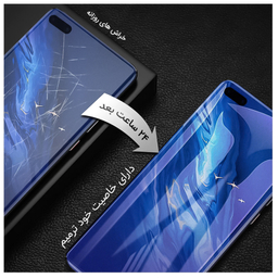محافظ صفحه نمایش شفاف راک اسپیس مدل Resistant مناسب گوشی موبایل آنر 200 Lite به همراه محافظ پشت گوشی