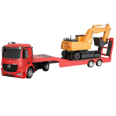 ماشین بازی کنترلی مدل کامیون مرسدس بنز حمل جرثقیل کد E663-003